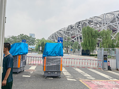 酷暑退散！景區移動冷風機為您撐起‘清涼保護傘’